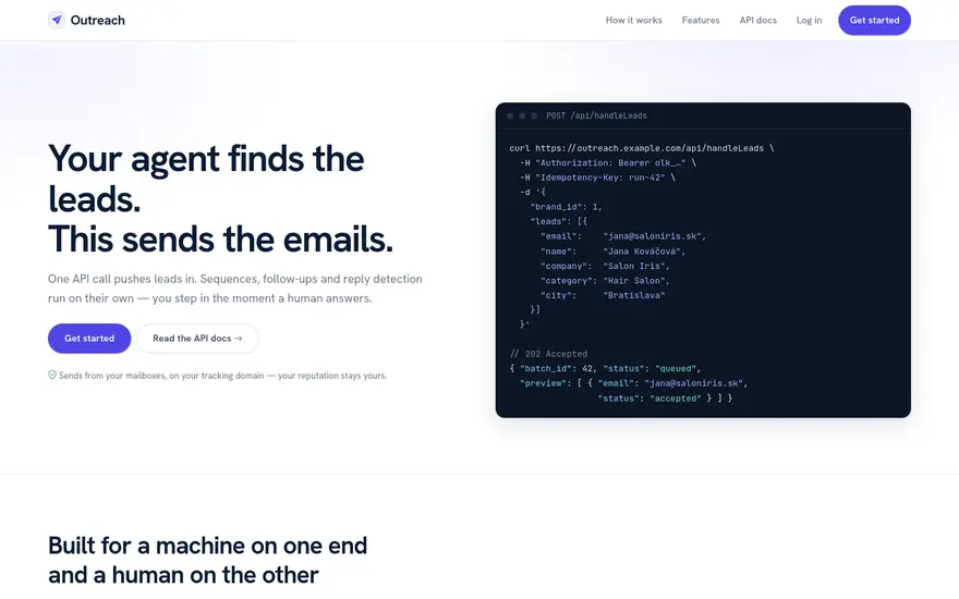 Outreach – automatické e-mailové kampane pre firmy